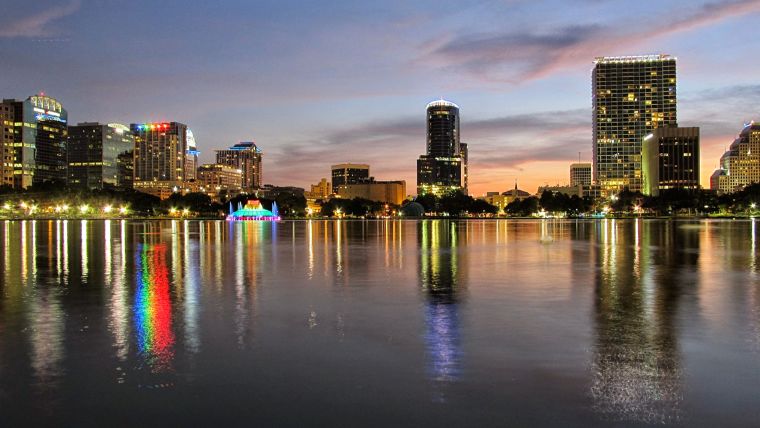 Lake Eola Park in Orlando