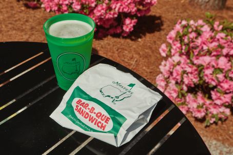 Refreshments at Augusta National