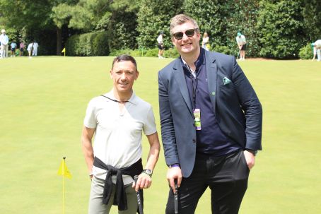 Frankie Dettori with Your Golf Travel Co-Founder, Ross Marshall