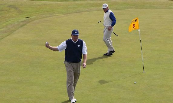 Ernie Els at The Open at Royal Troon